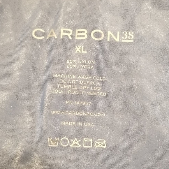 💕CARBON38💕 Leopard Takara Shine Legging ~ Blue - Picture 14 of 14